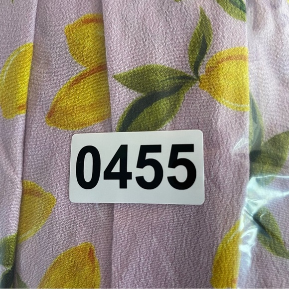 Yumi Kim Rosa lemon print smocked maxi dress maternity 20455 - Picture 13 of 13